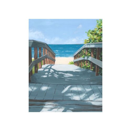 Across the Bridge Giclee Print