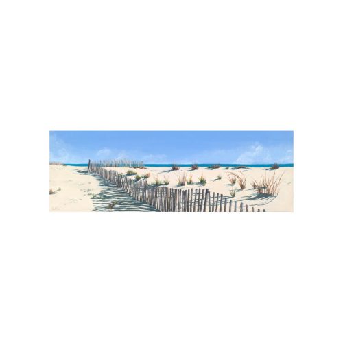 Along the Fence Giclee Print