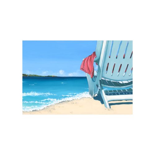 Beach Throne Giclee Print